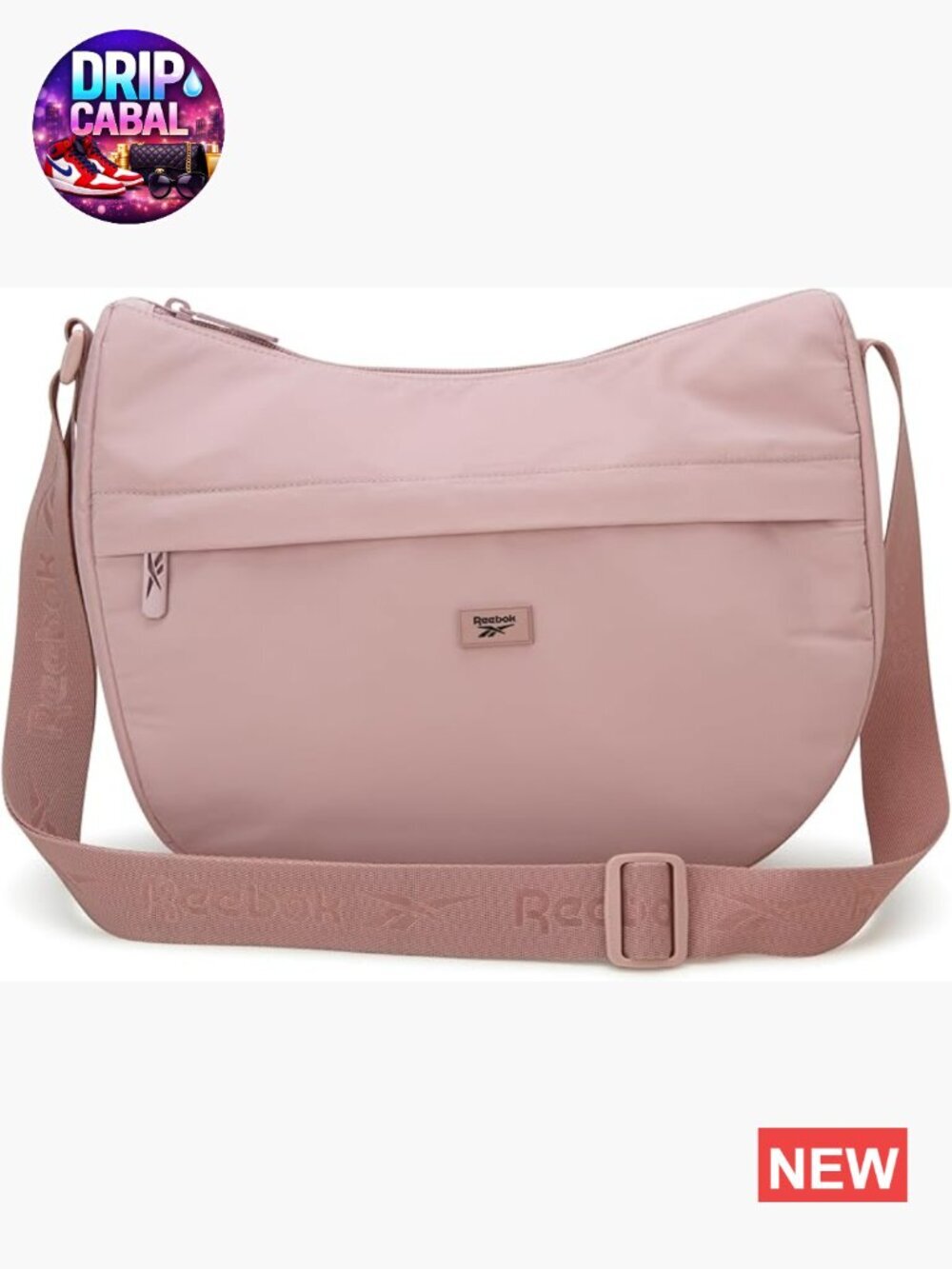 Lightweight Nylon Crossbody Bag with Adjustable Strap